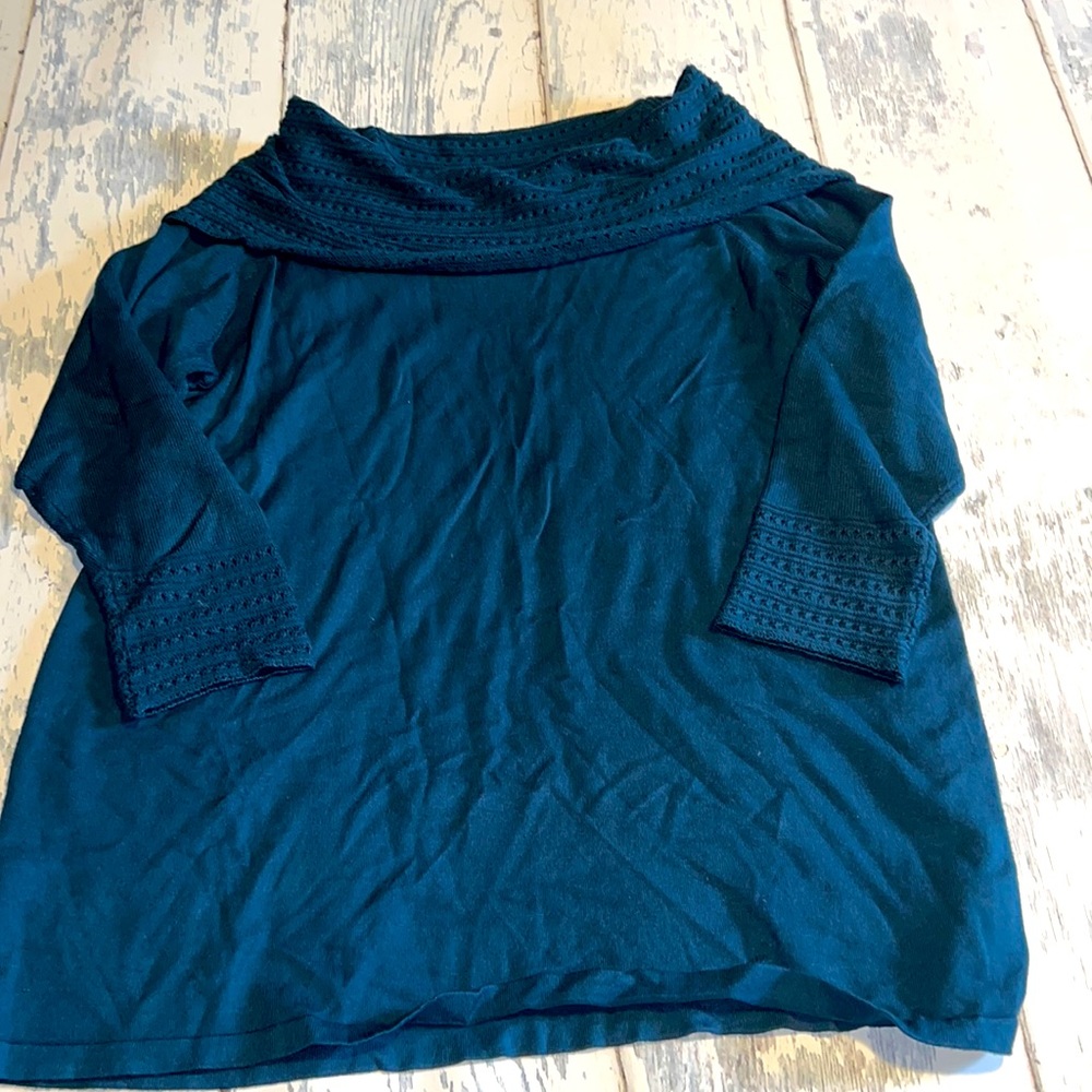 Beautiful 3x dark teal sweater from dress barn